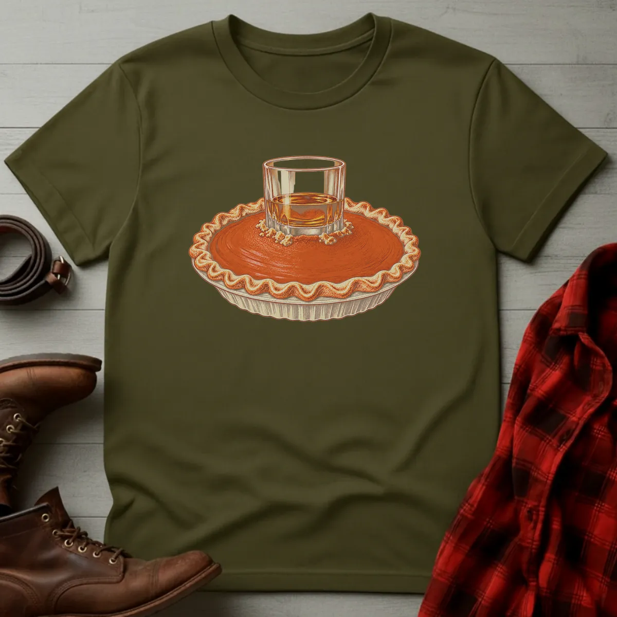 Pumpkin Pie Whiskey T-Shirt