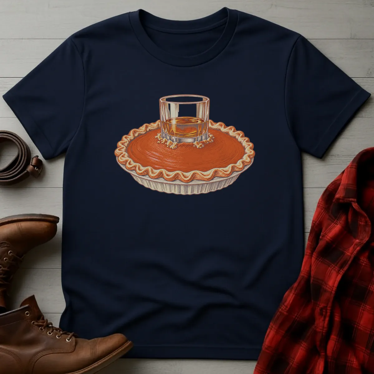 Pumpkin Pie Whiskey T-Shirt