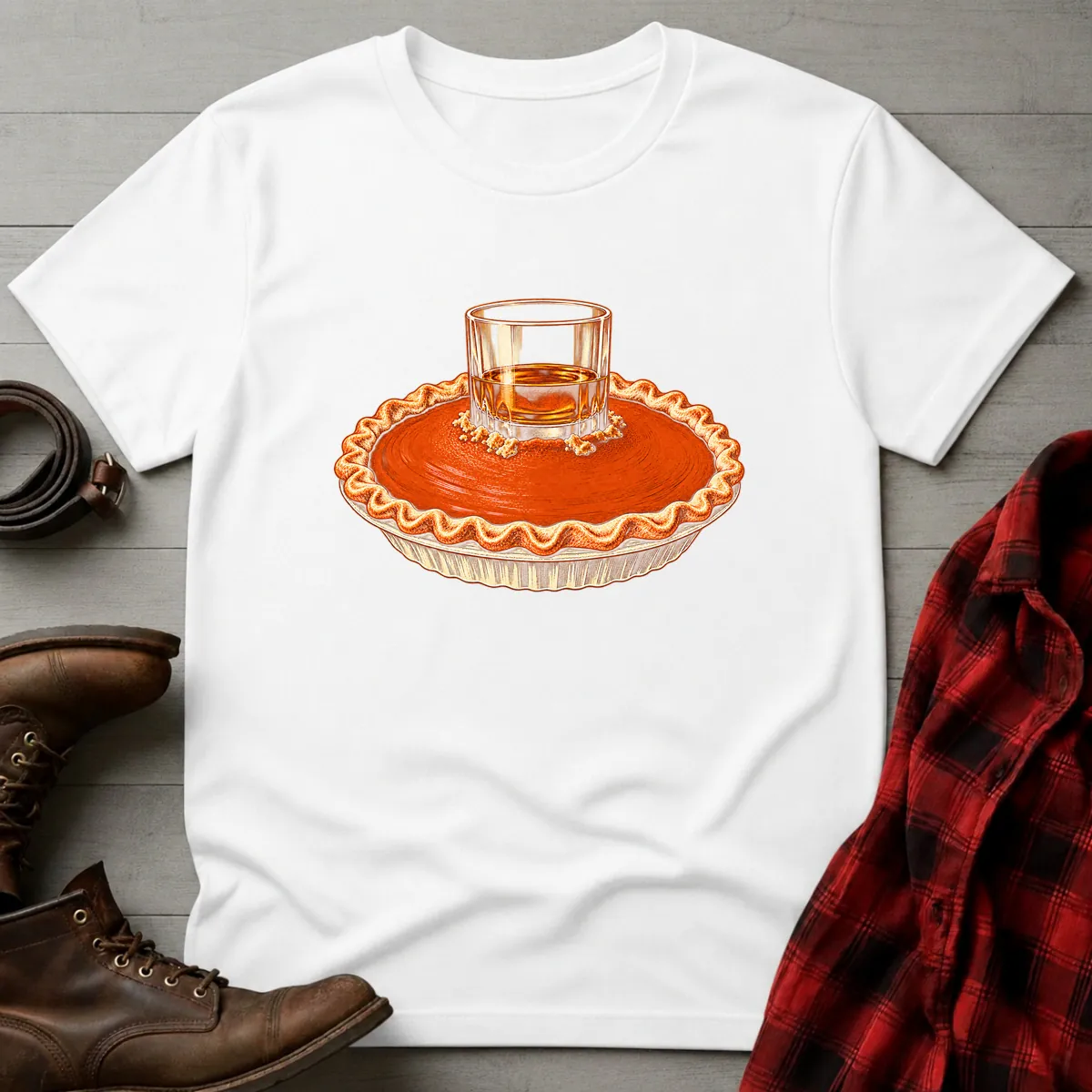 Pumpkin Pie Whiskey T-Shirt