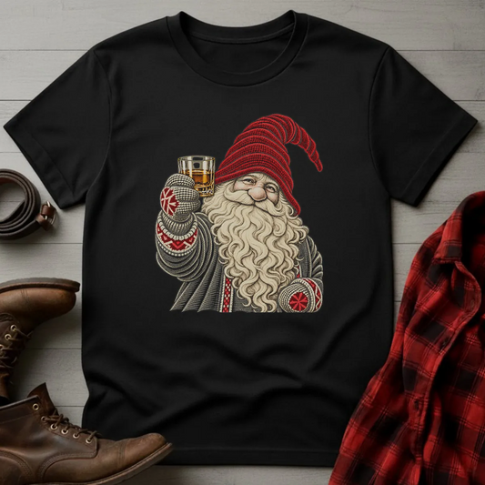 Winter Gnome Whiskey Toast T-Shirt