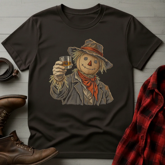 Scarecrow Whiskey Toast T-Shirt