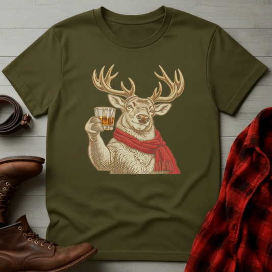 Stag Whiskey Toast T-Shirt