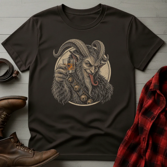 Krampus Whiskey Toast T-Shirt