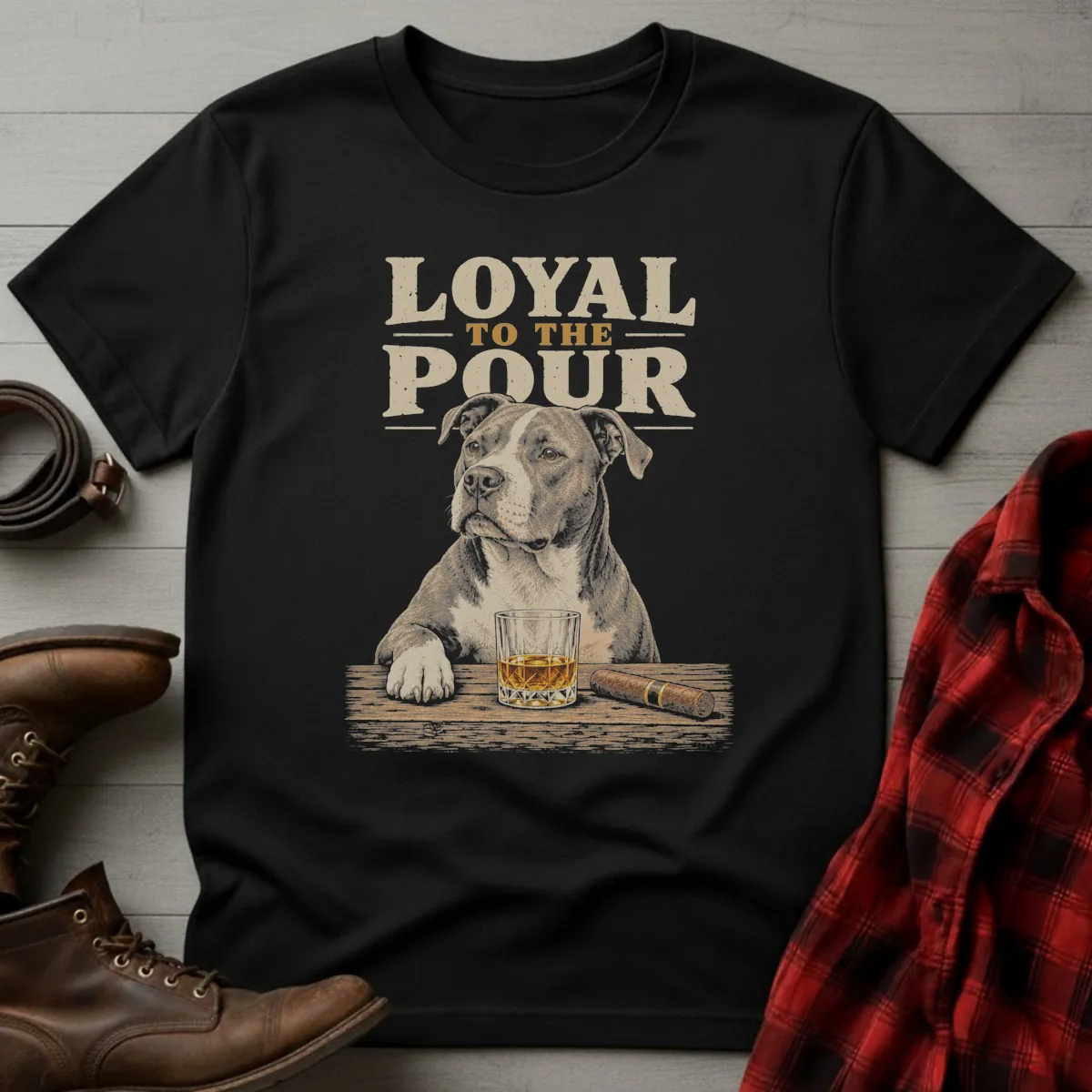 Loyal to the Pour PitBull T-Shirt