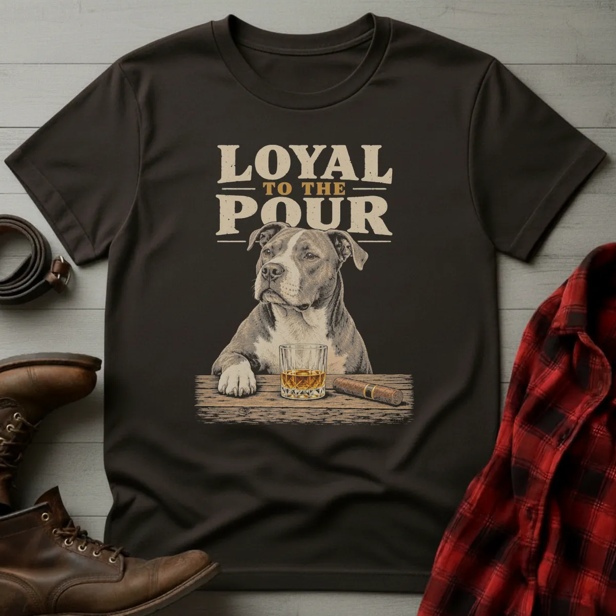 Loyal to the Pour PitBull T-Shirt