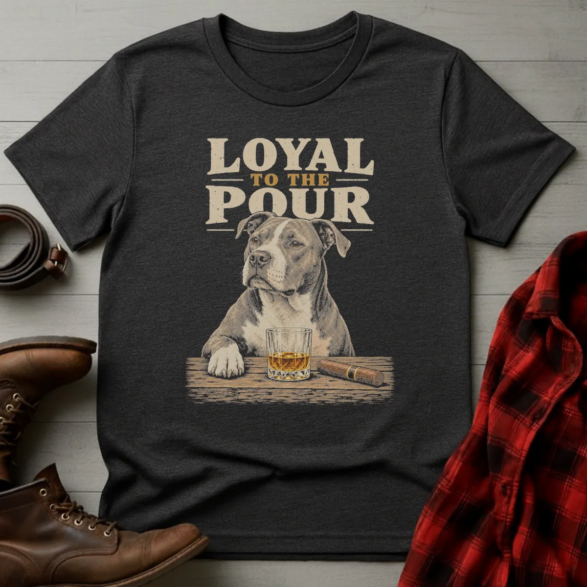 Loyal to the Pour PitBull T-Shirt