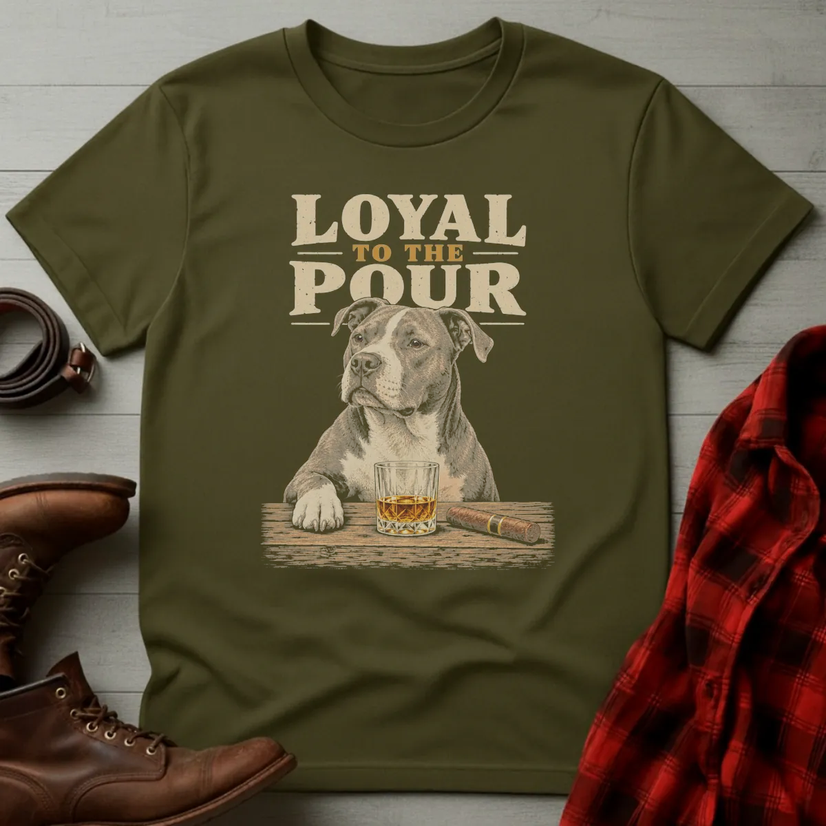 Loyal to the Pour PitBull T-Shirt