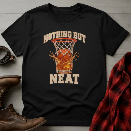 Nothing But Neat Basketball T-Shirt Black / S