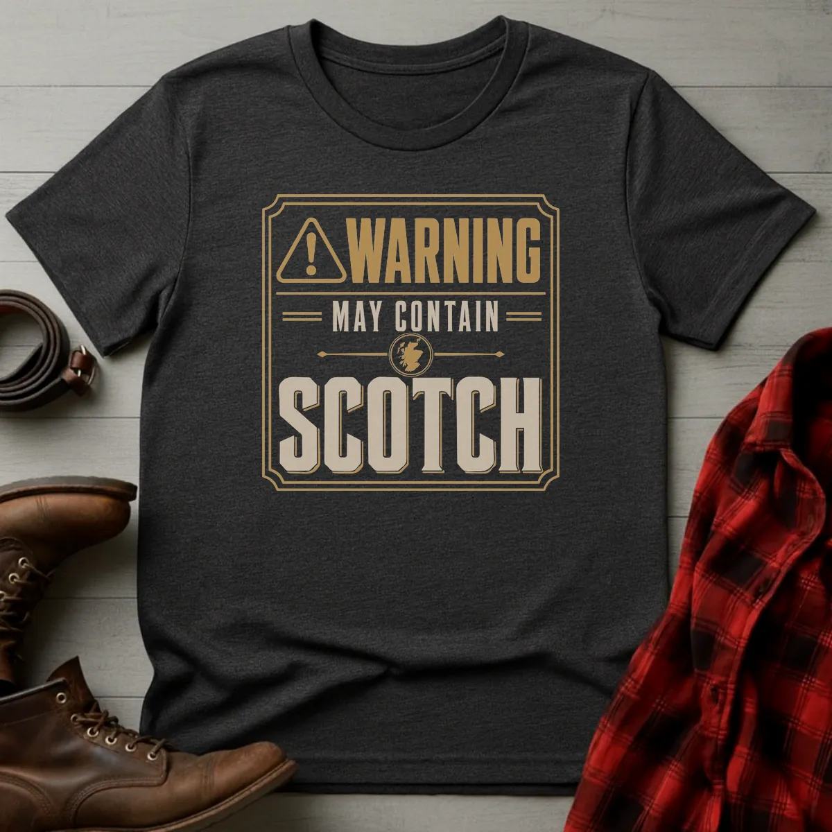 Warning May Contain Scotch Whisky T-Shirt
