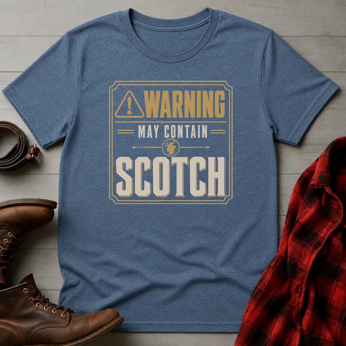 Warning May Contain Scotch Whisky T-Shirt
