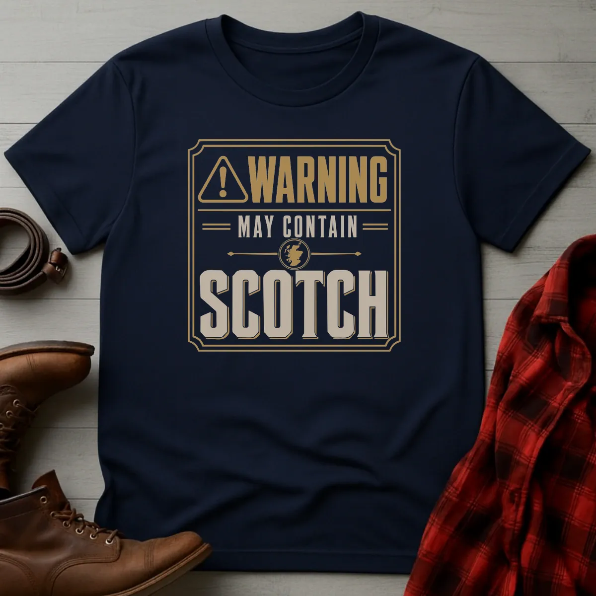 Warning May Contain Scotch Whisky T-Shirt
