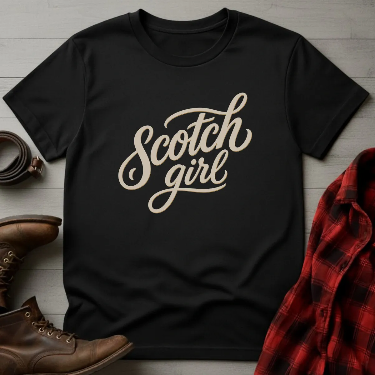 Scotch Girl Whisky T-Shirt