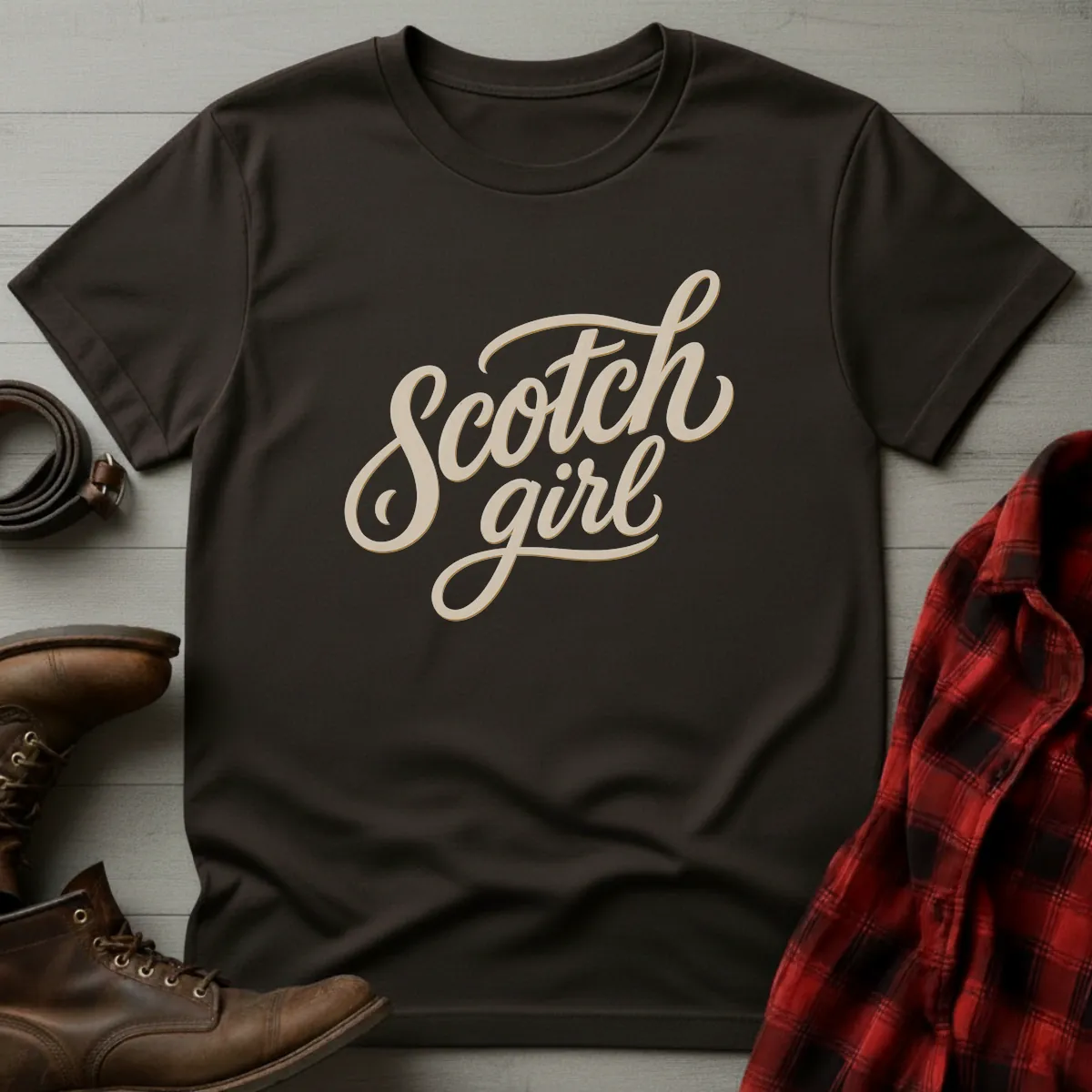 Scotch Girl Whisky T-Shirt