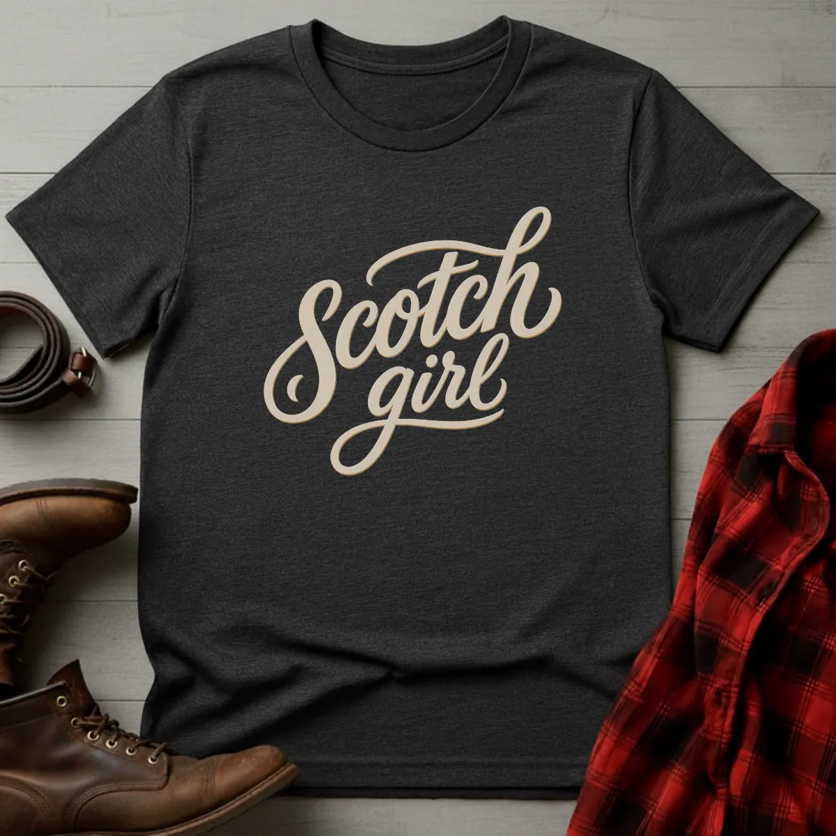 Scotch Girl Whisky T-Shirt