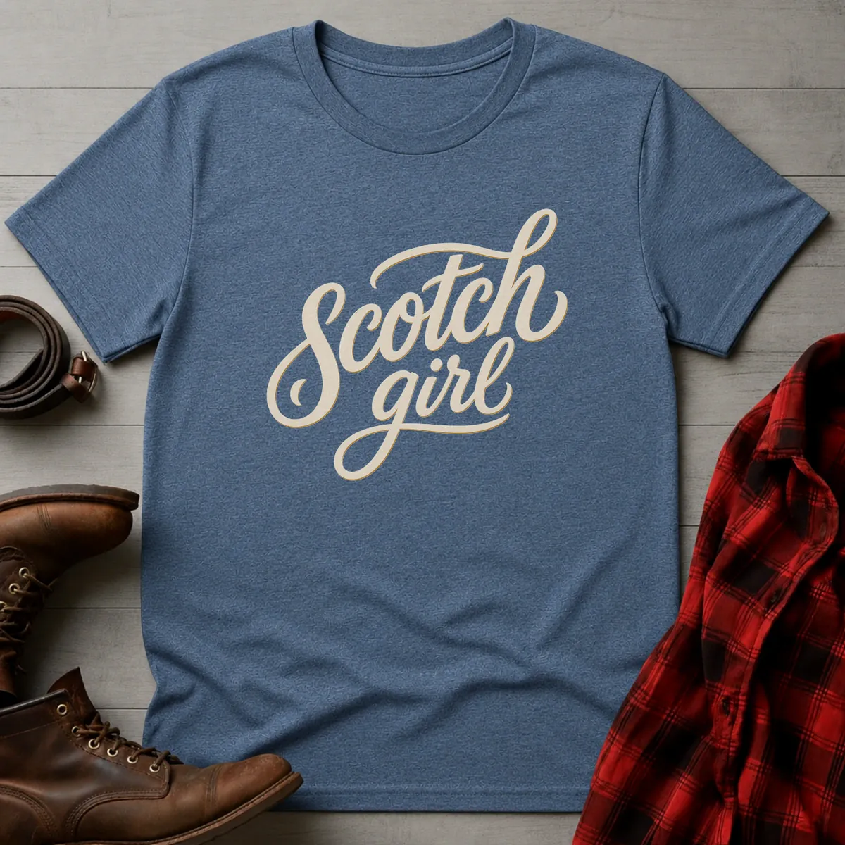 Scotch Girl Whisky T-Shirt