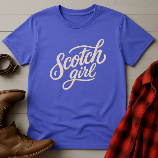 Scotch Girl Whisky T-Shirt