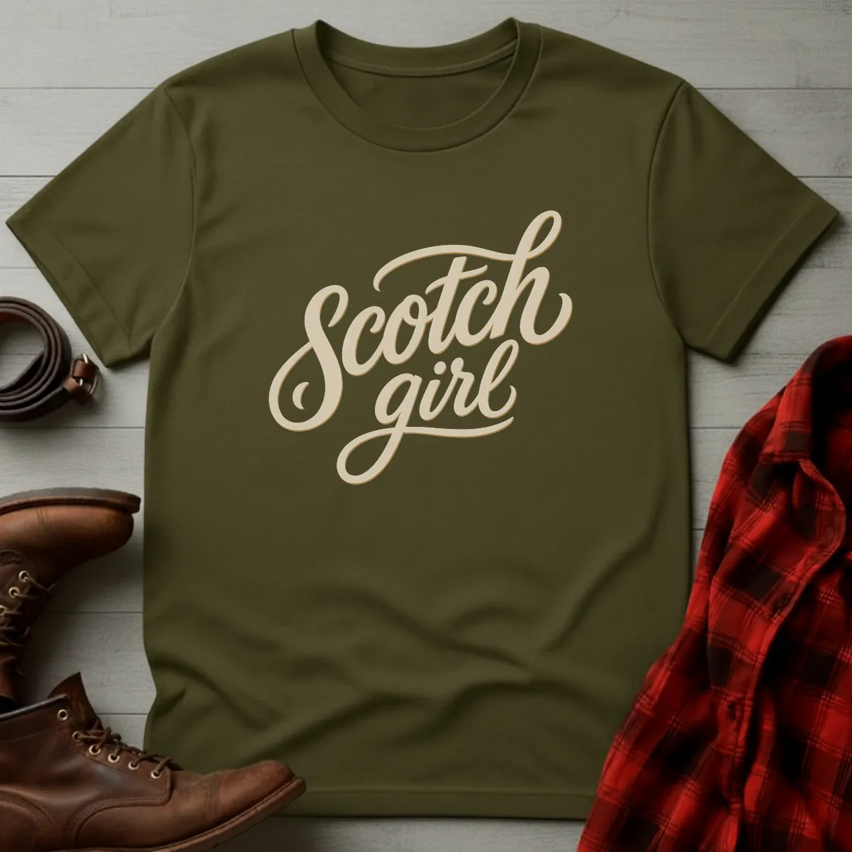 Scotch Girl Whisky T-Shirt