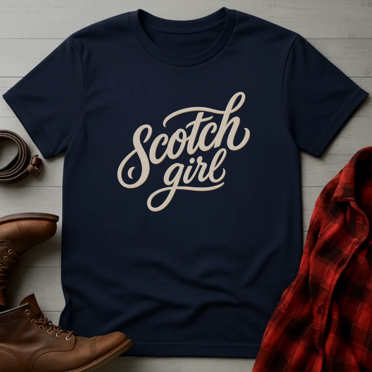 Scotch Girl Whisky T-Shirt