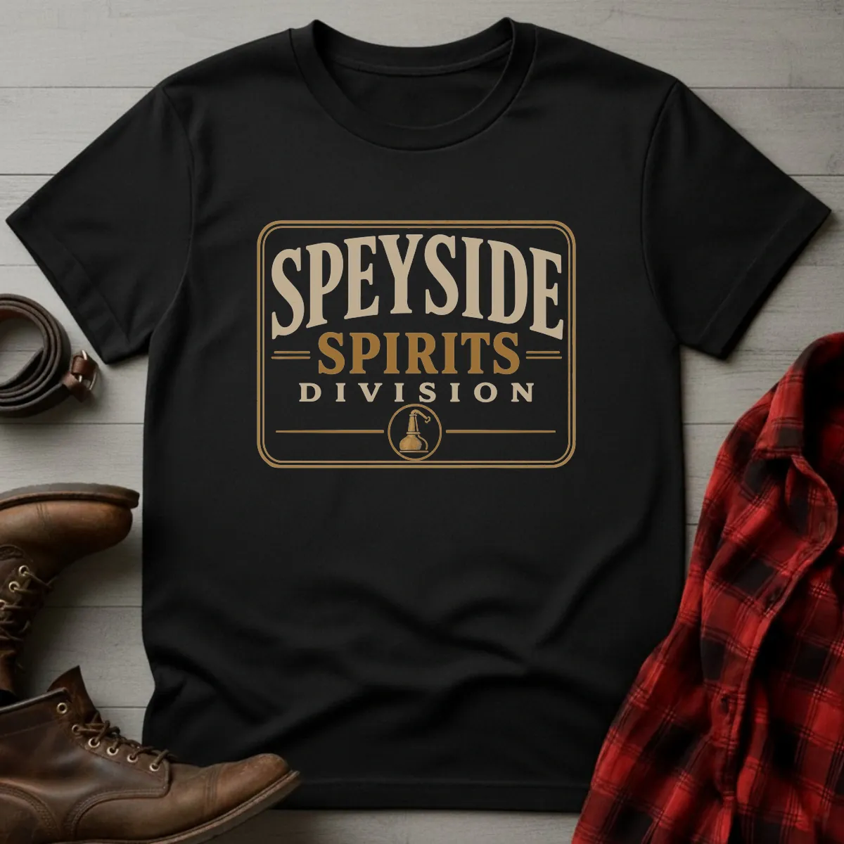 Speyside Spirits Division Scotch Whisky T-Shirt