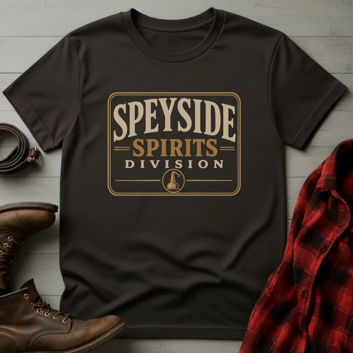 Speyside Spirits Division Scotch Whisky T-Shirt