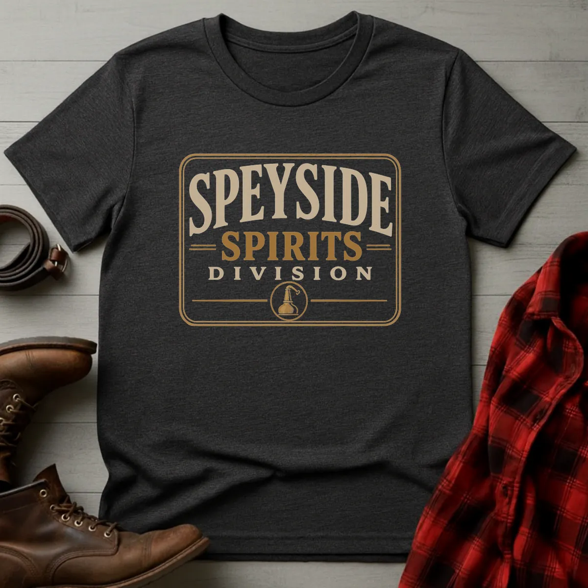 Speyside Spirits Division Scotch Whisky T-Shirt
