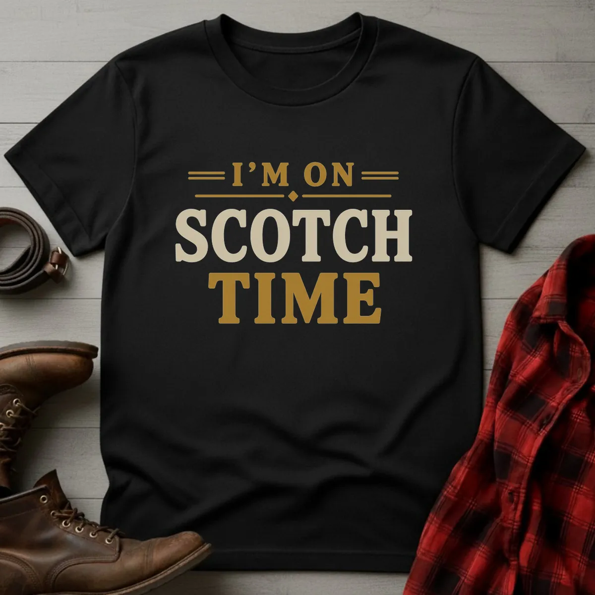 I'm on Scotch Time Whisky T-Shirt
