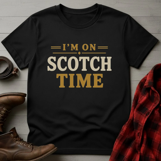I'm on Scotch Time Whisky T-Shirt