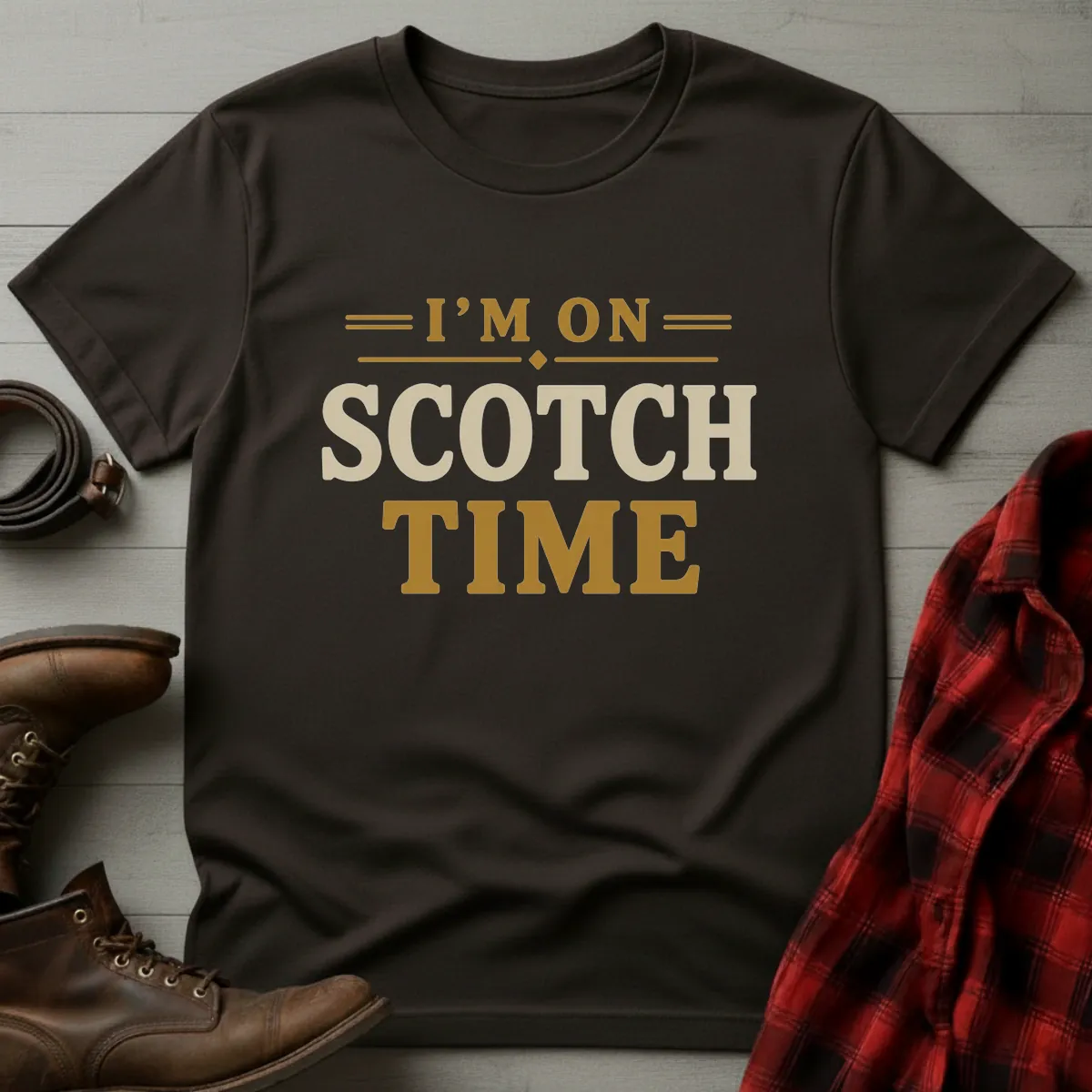 I'm on Scotch Time Whisky T-Shirt